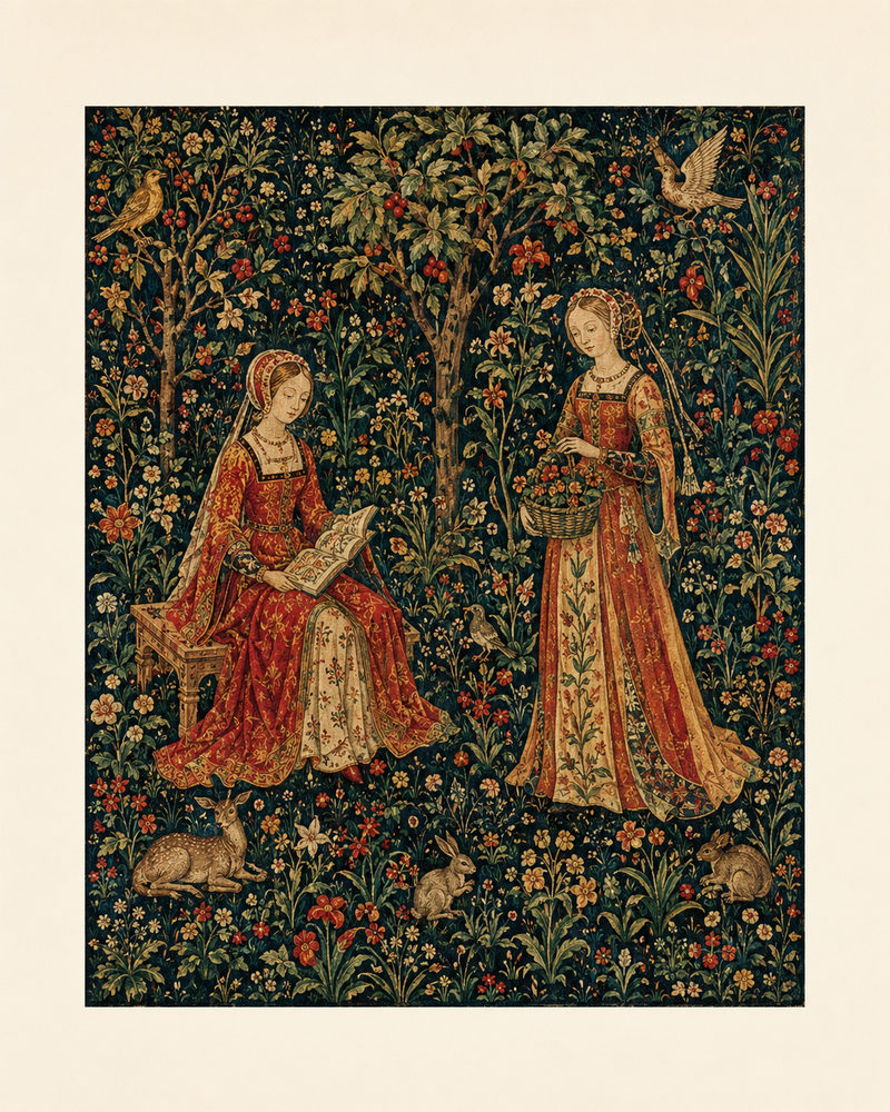 verdure: renaissance noblewomen garden