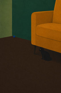 cat and ball