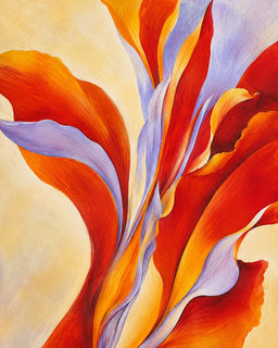 fiery petals