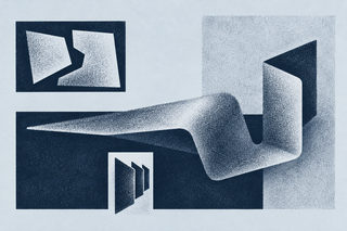 folded ribbon