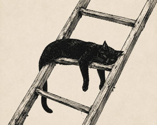 ladder cat