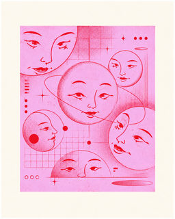 moon faces