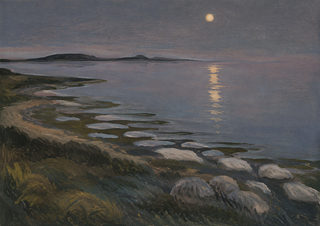 moonlit shore