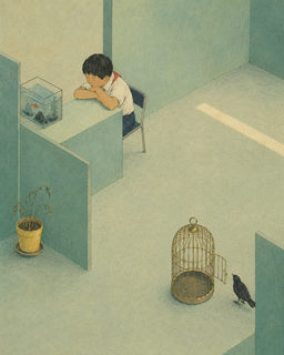 open cage