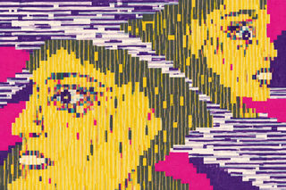 pixel faces