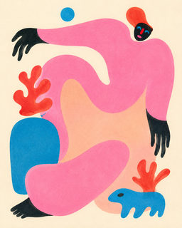 playful figure