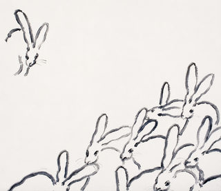 rabbit crowd