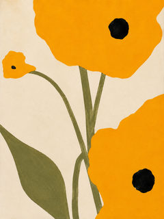 saffron poppies