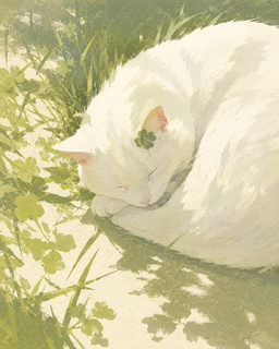 sleeping cat