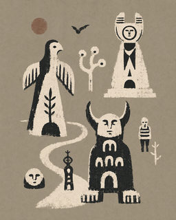 totemic figures